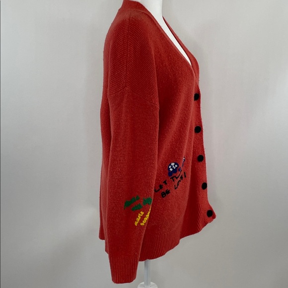 Scotch & Soda Varsity Embroidered Cardigan, L - Picture 8 of 13